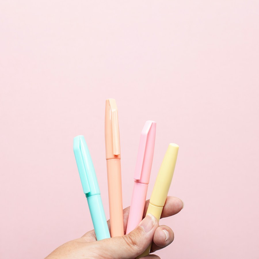 Pen & Highlighter Set